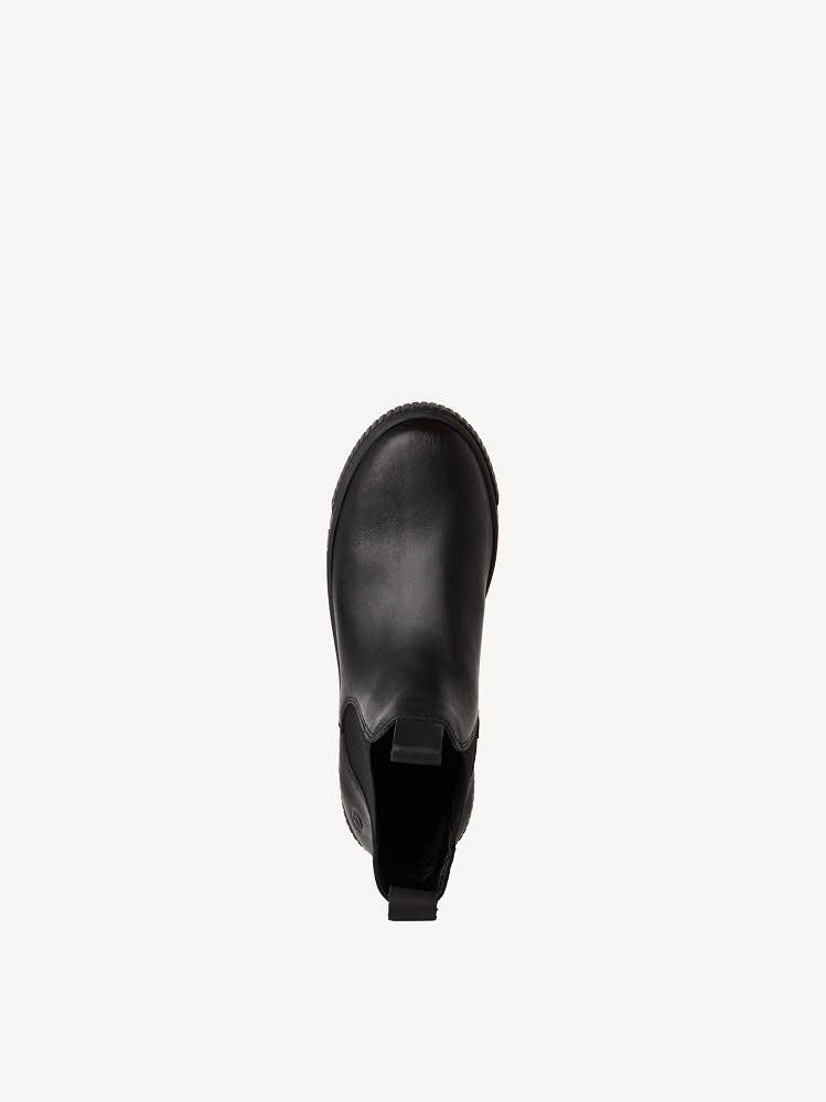 Tamaris Leder Chelsea Boot Damen Stiefel Stiefeletten schwarz
