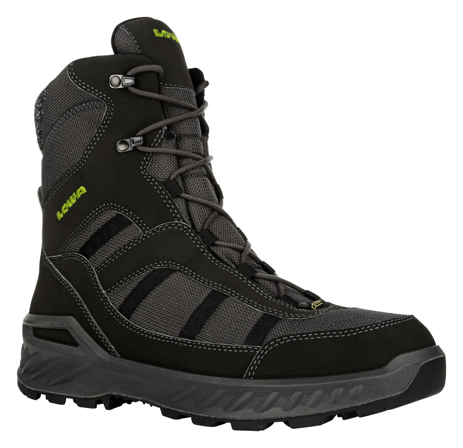 Lowa TRIDENT III GTX Herren Winterboots Winterstiefel anthrazit/grün