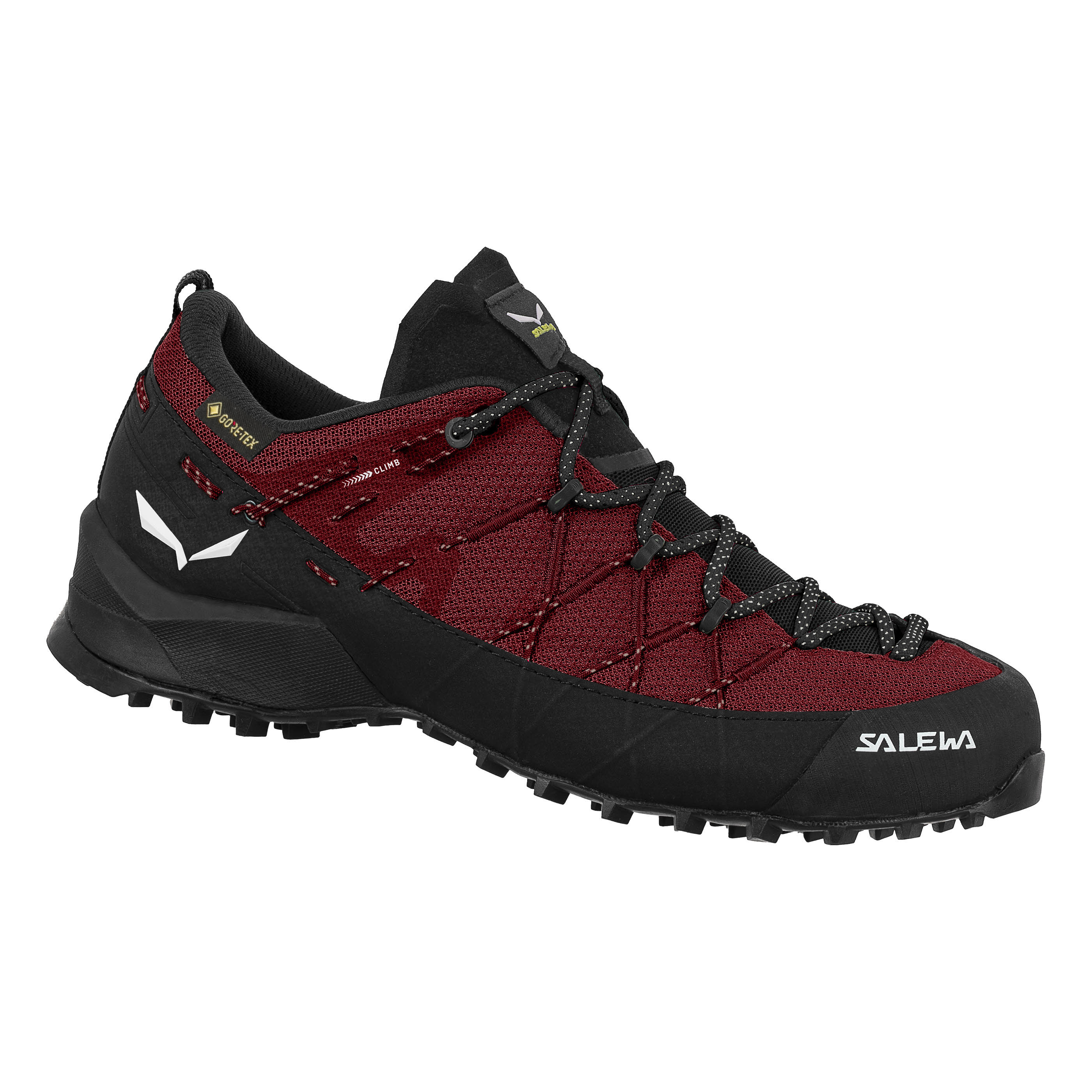 Salewa Wildfire 2 GTX Damen Wanderschuhe Trekkingschuhe wasserdicht rot