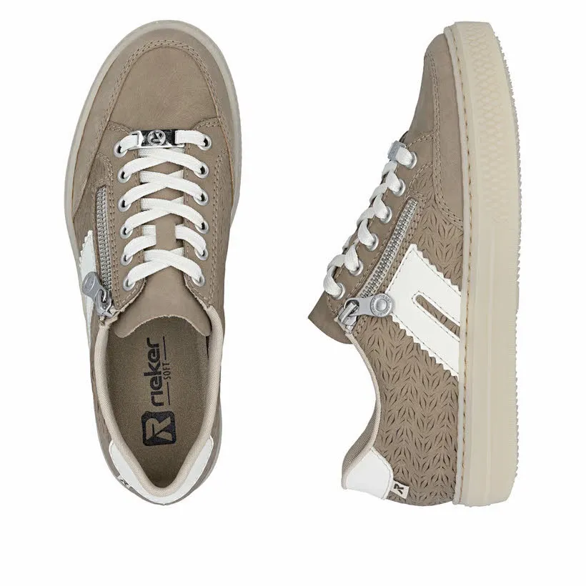 Rieker Damen Sneaker Low braun
