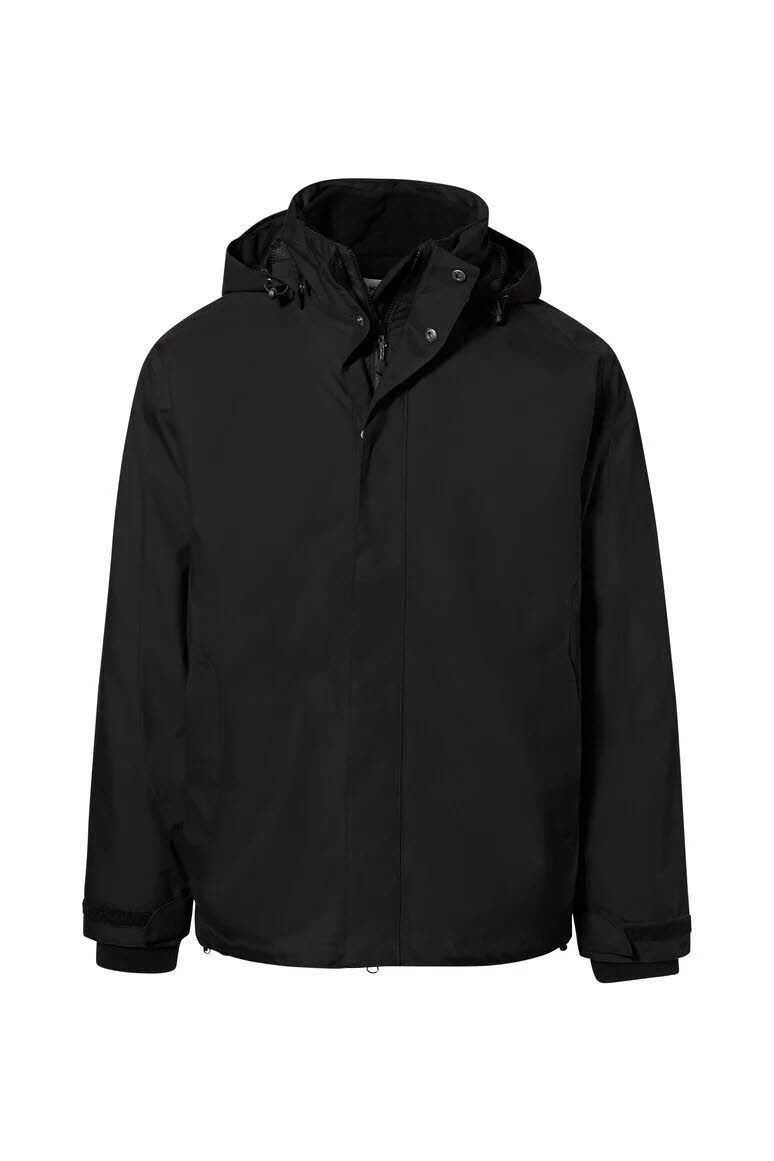 HAKRO 3-in-1 Activejacke Herren schwarz
