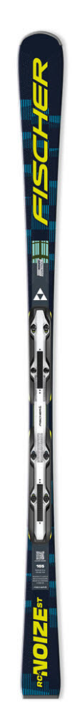 Fischer NOIZE ST BLACK SUPERFLEX + RC4 Z12 GW Slalom Ski Experten 25/26 schwarz