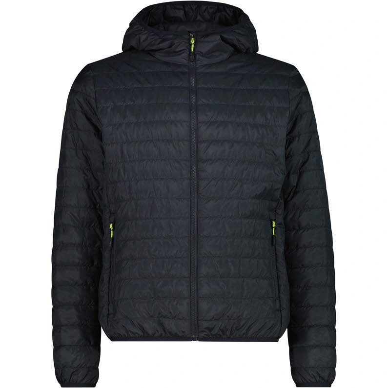 CMP JACKET FIX HOOD Herren  Steppjacke  Kunstfaserjacke ANTRACITE-MELA