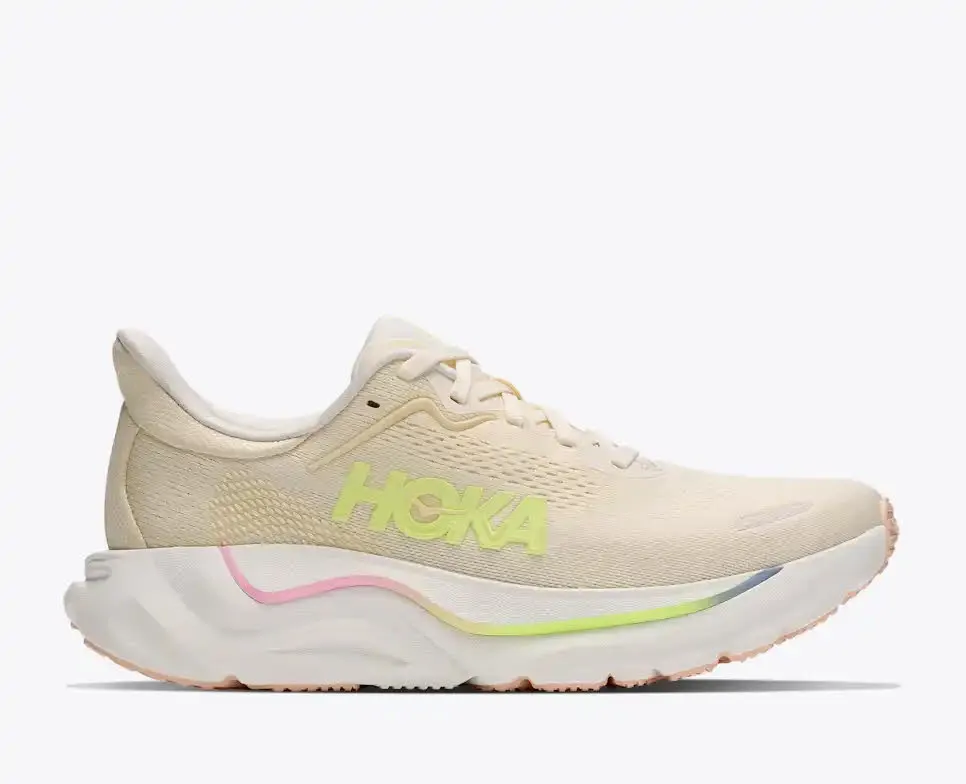 Hoka Arahi 9 Damen Laufschuhe Joggingschuhe vintage yellow