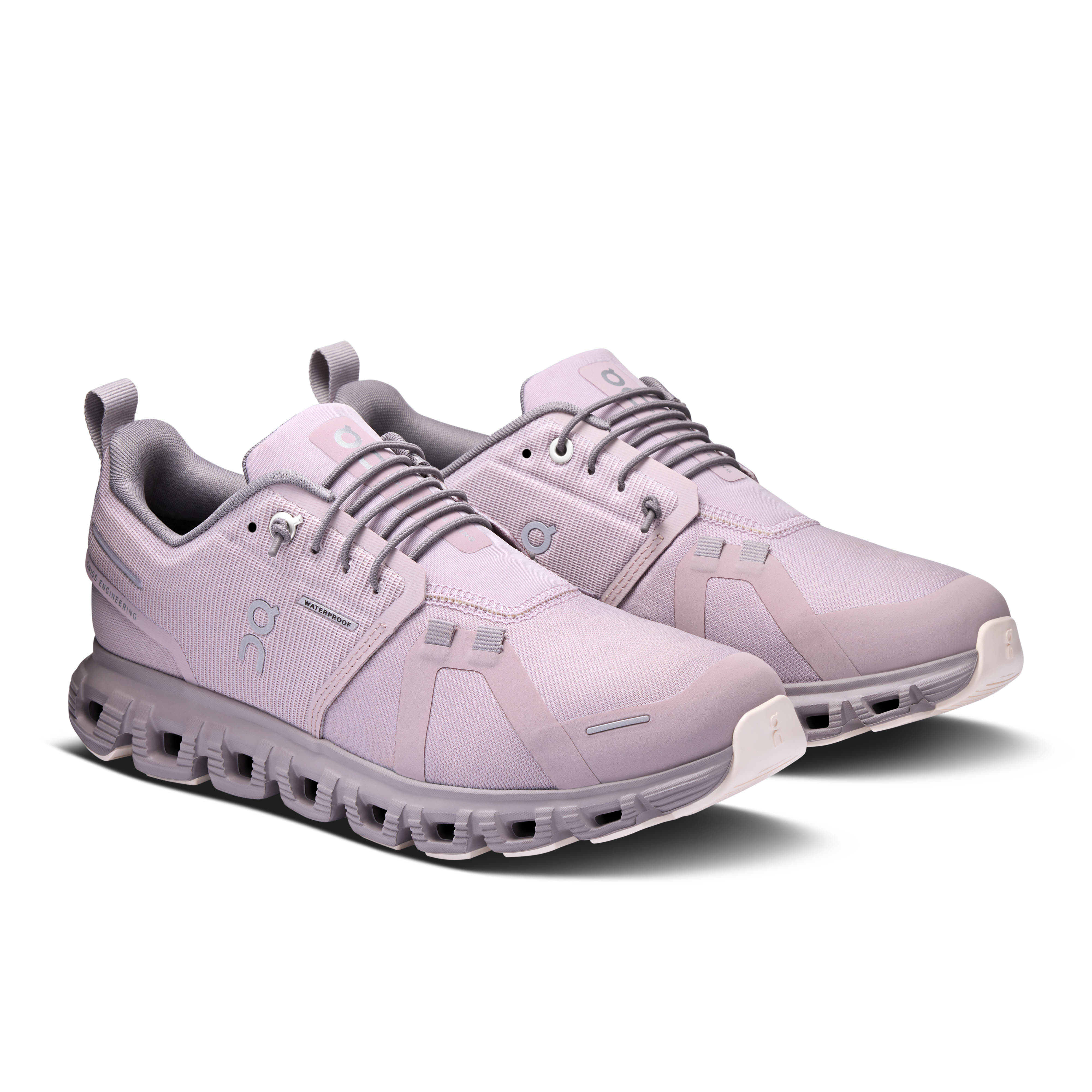 ON Cloud 6 WP Sneaker Freizeitschuh wasserdicht Damen rosa lila