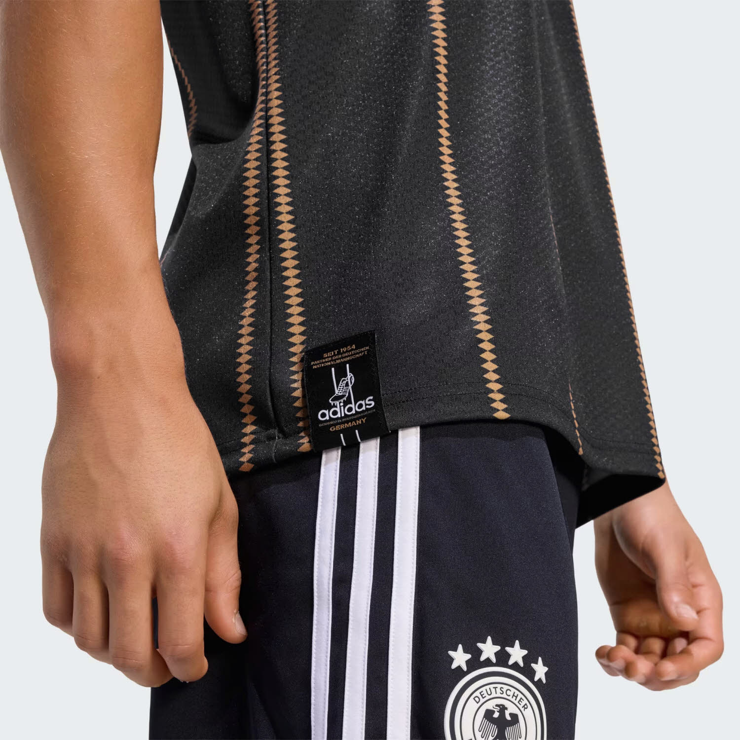 adidas DFB Jersey Erwachsenen Ausweichtrikot 26 schwarz