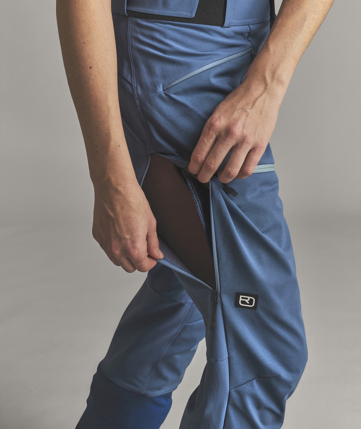 Ortovox Ortler Softshell Trekkinghose gefüttert Damen blau