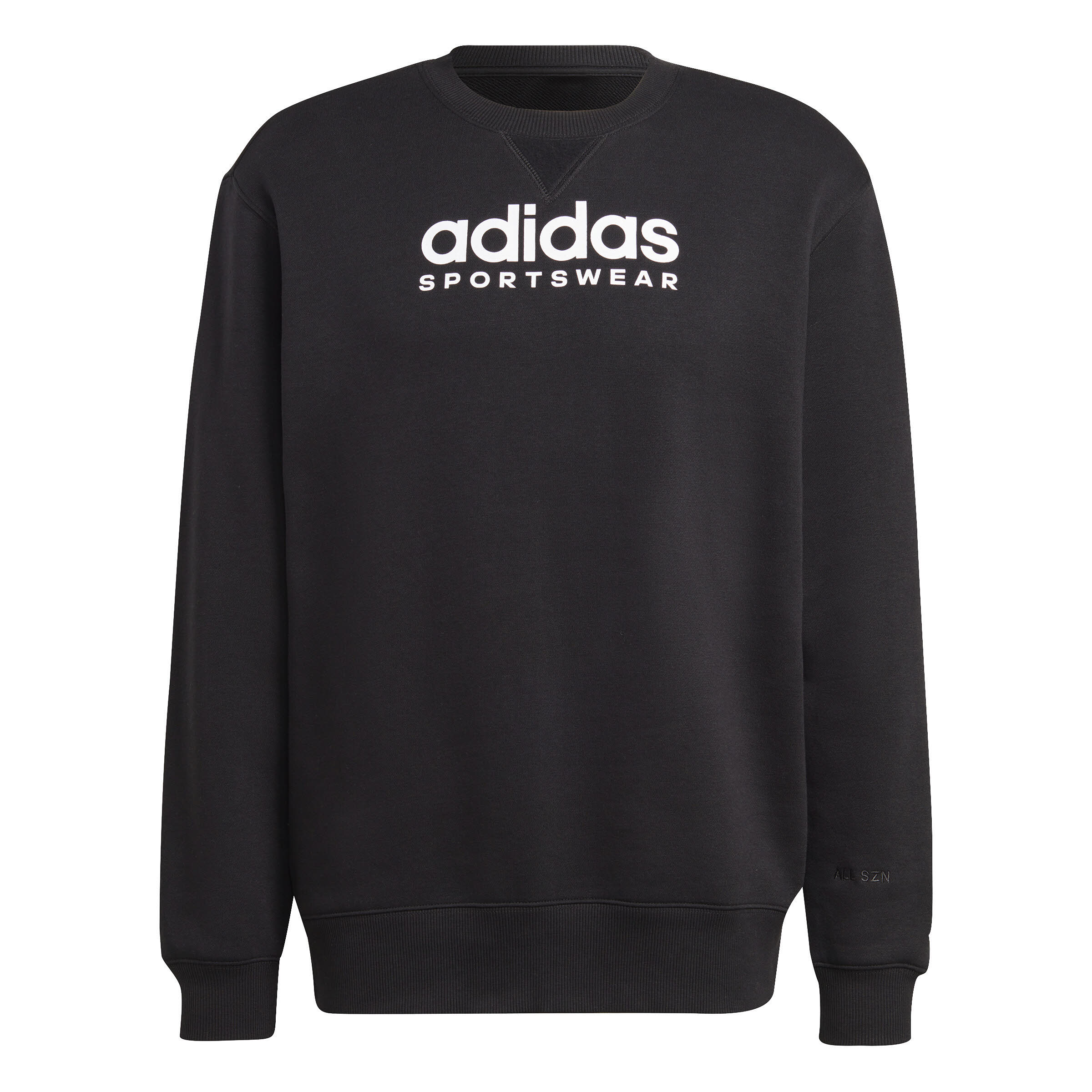 adidas ALL SZN Fleece Graphic Sweatshirt Herren Pullover schwarz NEU