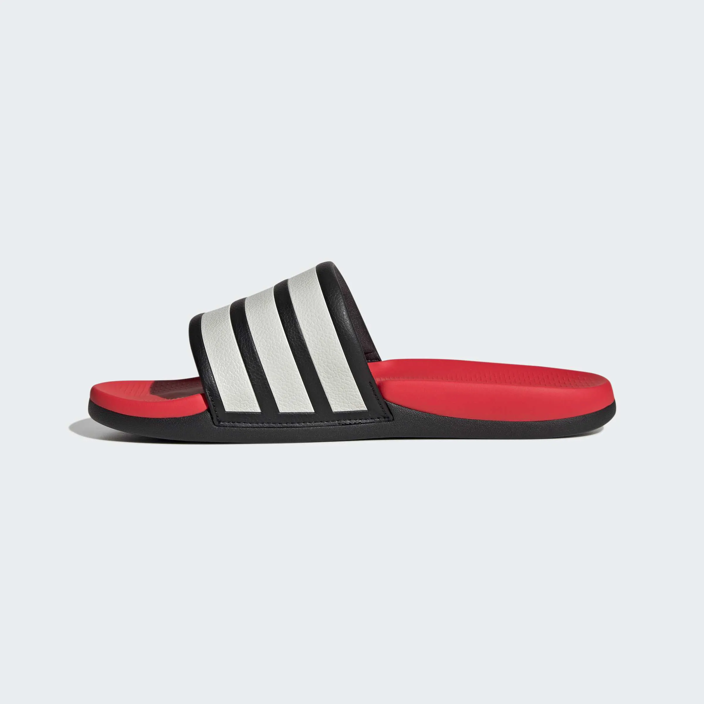 adidas ADILETTE COMFORT 2.0 Unisex Badelatschen schwar/rot/weiß