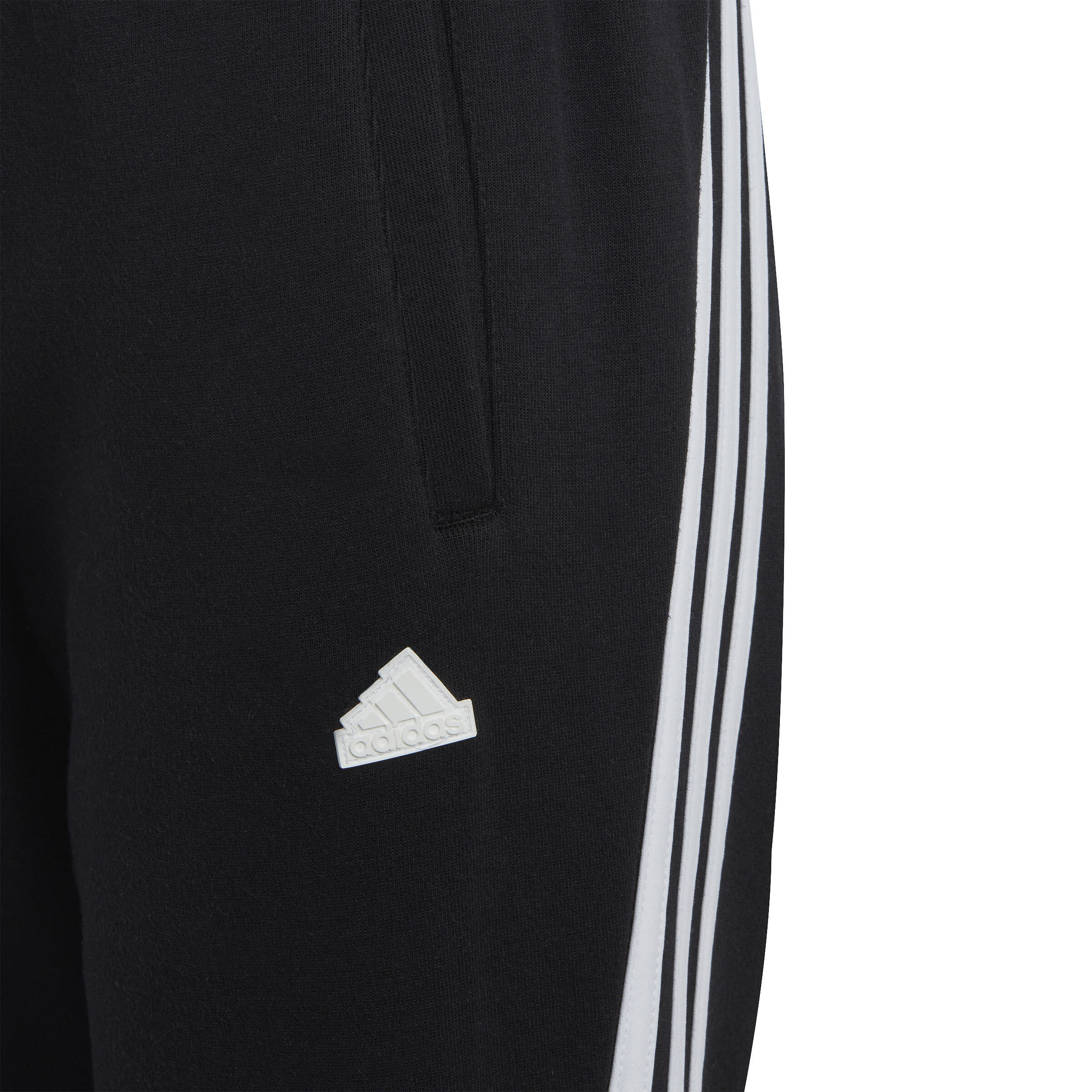 adidas Future Icons 3-Streifen Jungen Jogginghose Trainingshose schwarz NEU