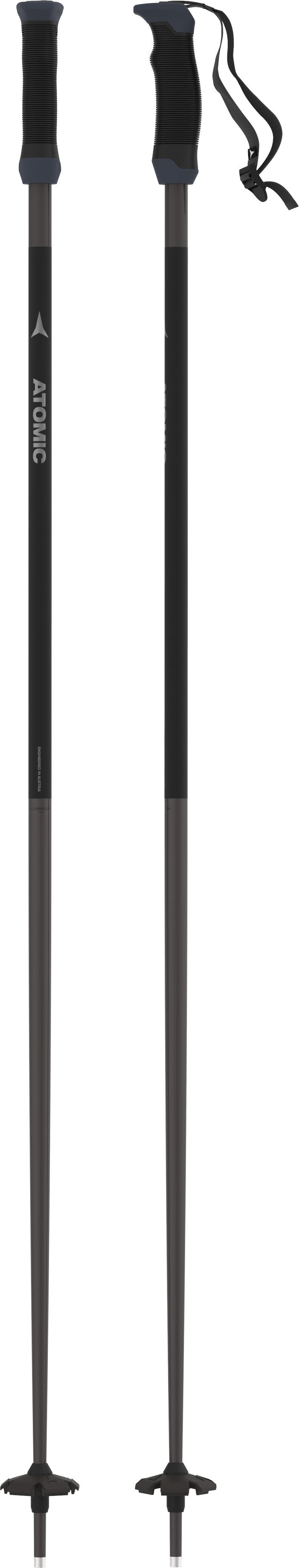 Atomic AMT SQS Unisex Skistöcke Ski Poles schwarz