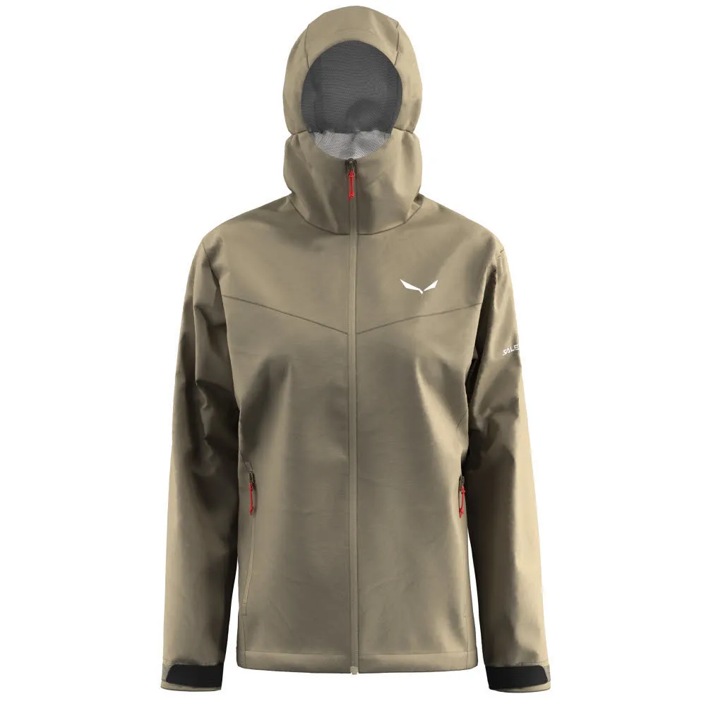 Salewa PUEZ 2.5L PTX JACKET W Damen Hardshelljacke quicksand