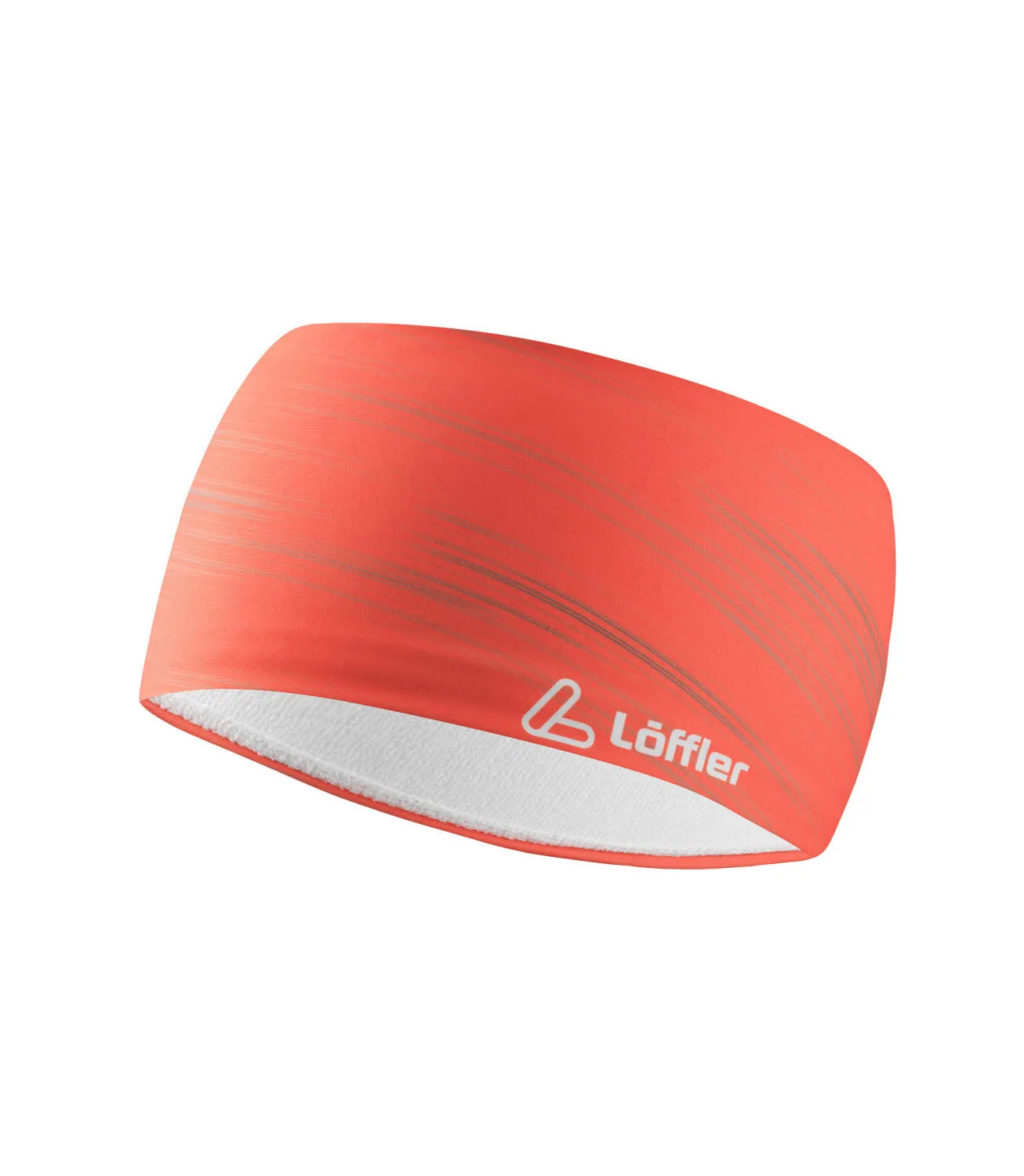 Löffler SNOWFALL DESIGN HEADBAND Unisex Stirnband coral