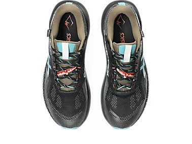 Asics TRABUCO 14 GTX Herren Trailrunning-Schuhe Laufschuhe black/misty pine