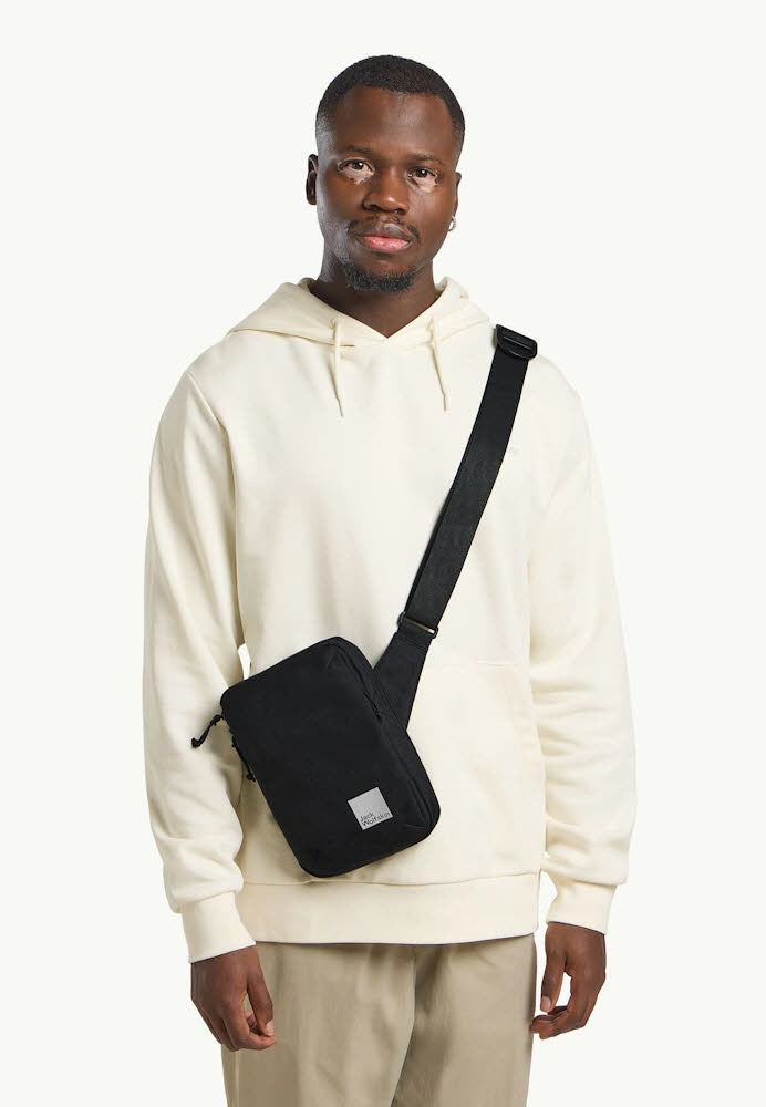 Jack Wolfskin KONYA ORGANIZER Unisex Umhängetasche schwarz
