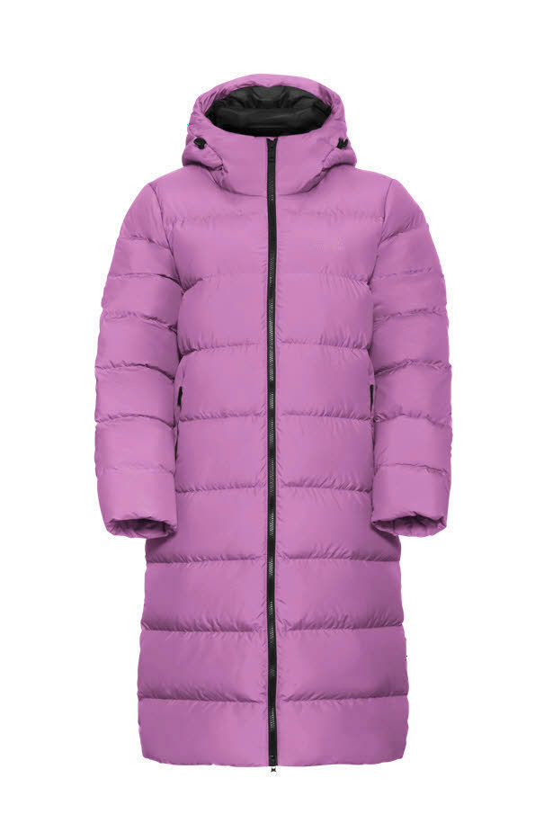 Jack Wolfskin FROZEN PALACE COA RDS Damen Daunenmantel vivid orchid