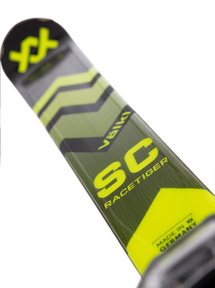 Völkl RACETIGER SC BLACK + VMotion11 GW Slalom Ski Fortgeschrittene 24/25 schwarz