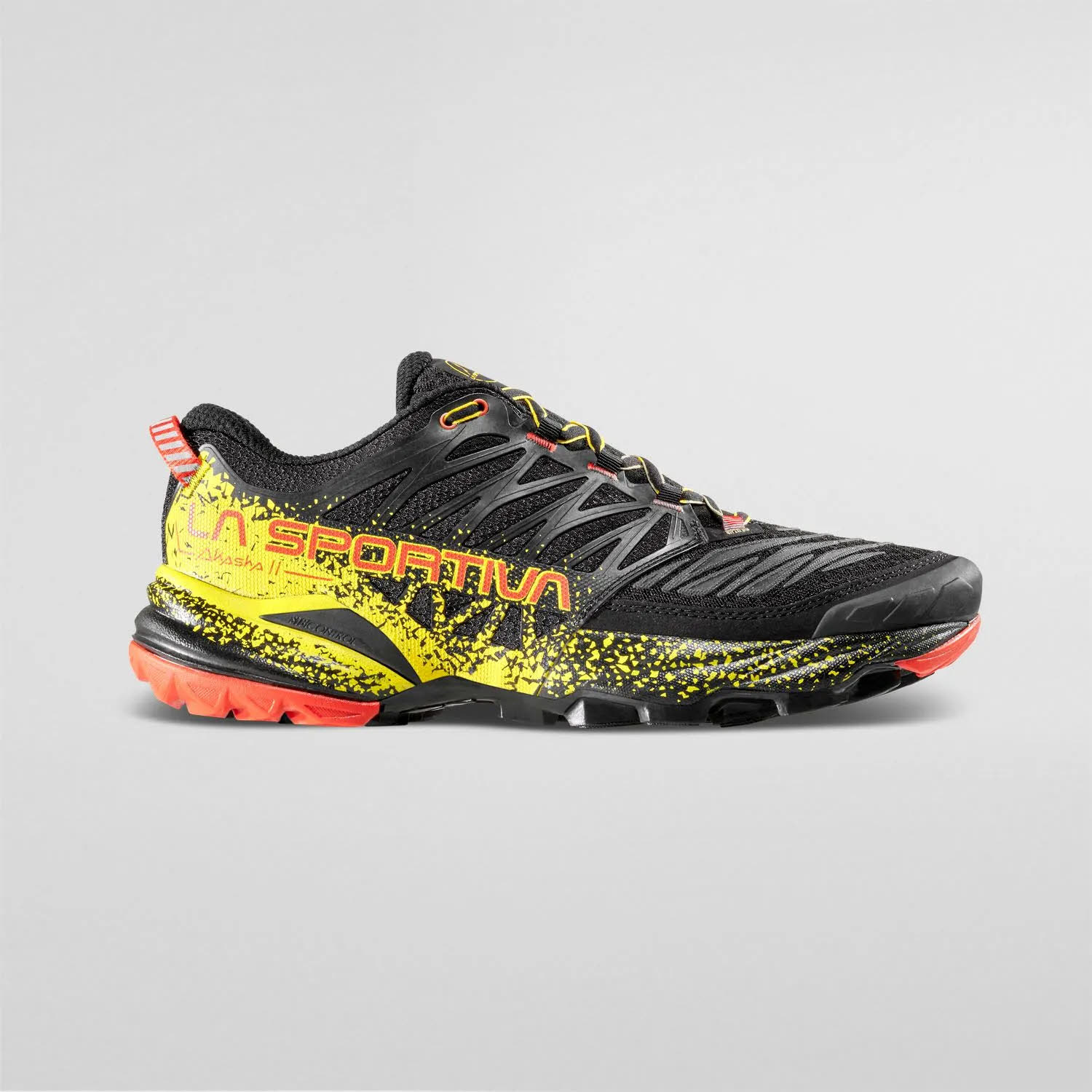 La Sportiva Akasha II Herren Laufschuhe Joggingschuhe schwarz/gelb