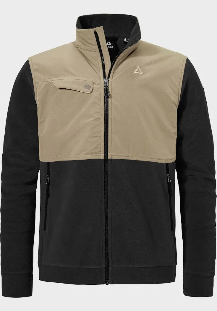 Schöffel Fleece Jk Style Maghera Herren Fleecejacke schwarz