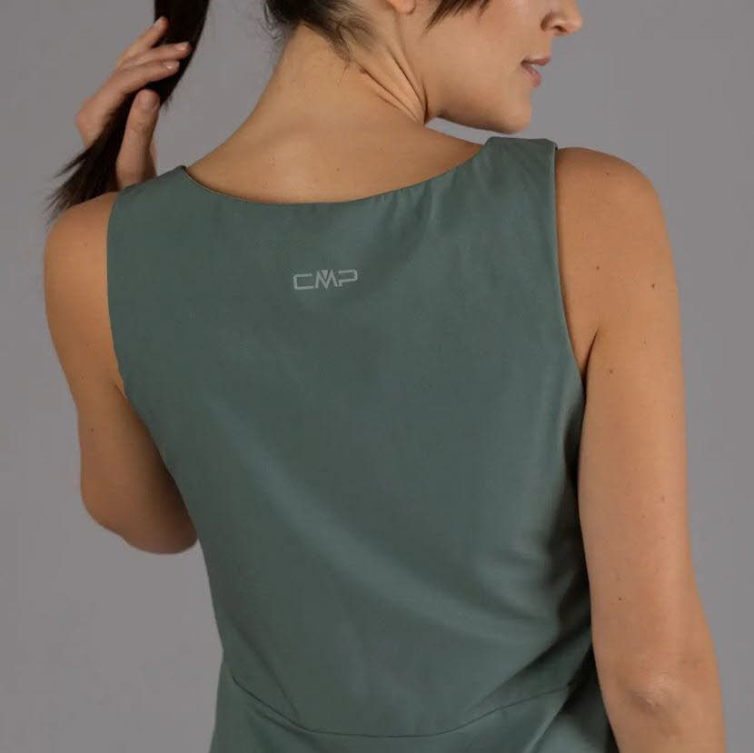 CMP Damen Skaterkleid aus Stretch-Stoff grün