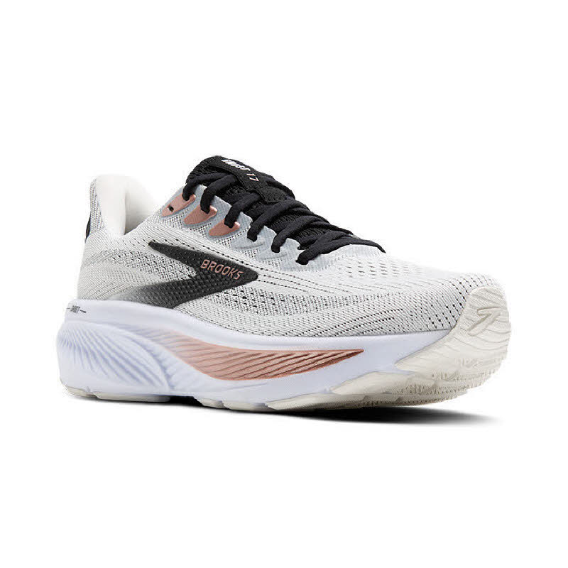 Brooks Ghost 17 Damen Laufschuhe Joggingschuhe white/black/rose gold