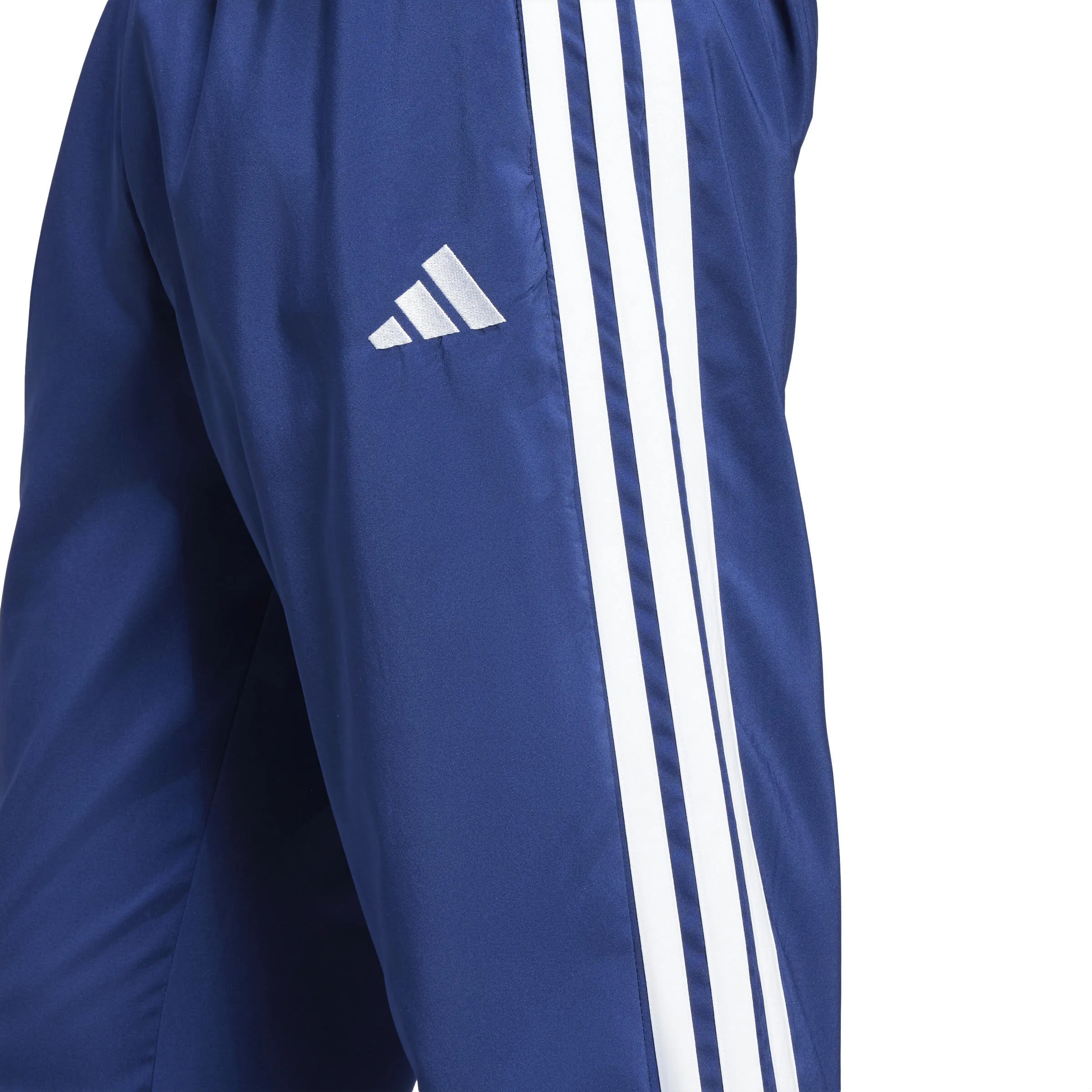 adidas Essentials 3-Streifen Woven Hose Trainingshose Jogginghose Herren blau