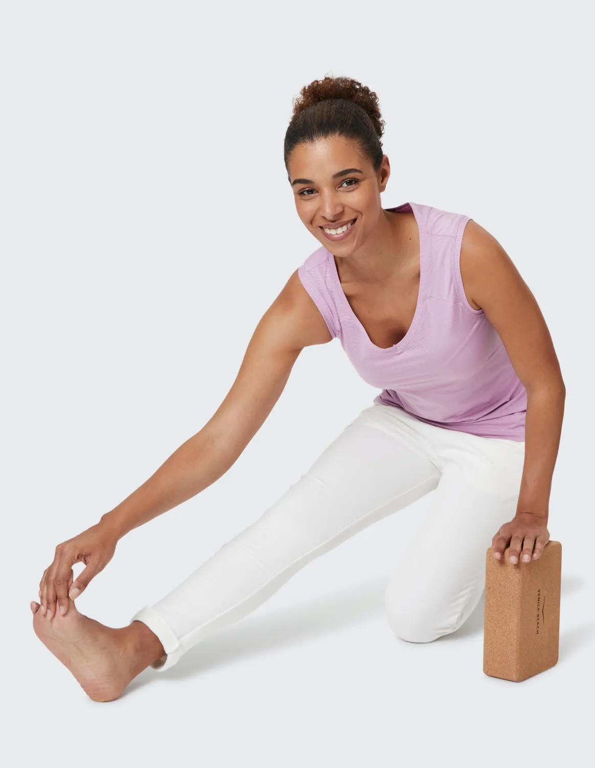 Venice Beach SHERLY Damen Sweathose Jogginghose cloud white