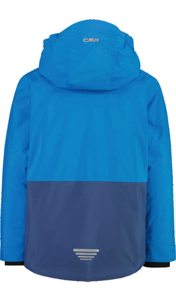 COMPAGNOLO JU JACKET SNAPS HOOD Jungen Ski-/Snowboardjacke blau/river