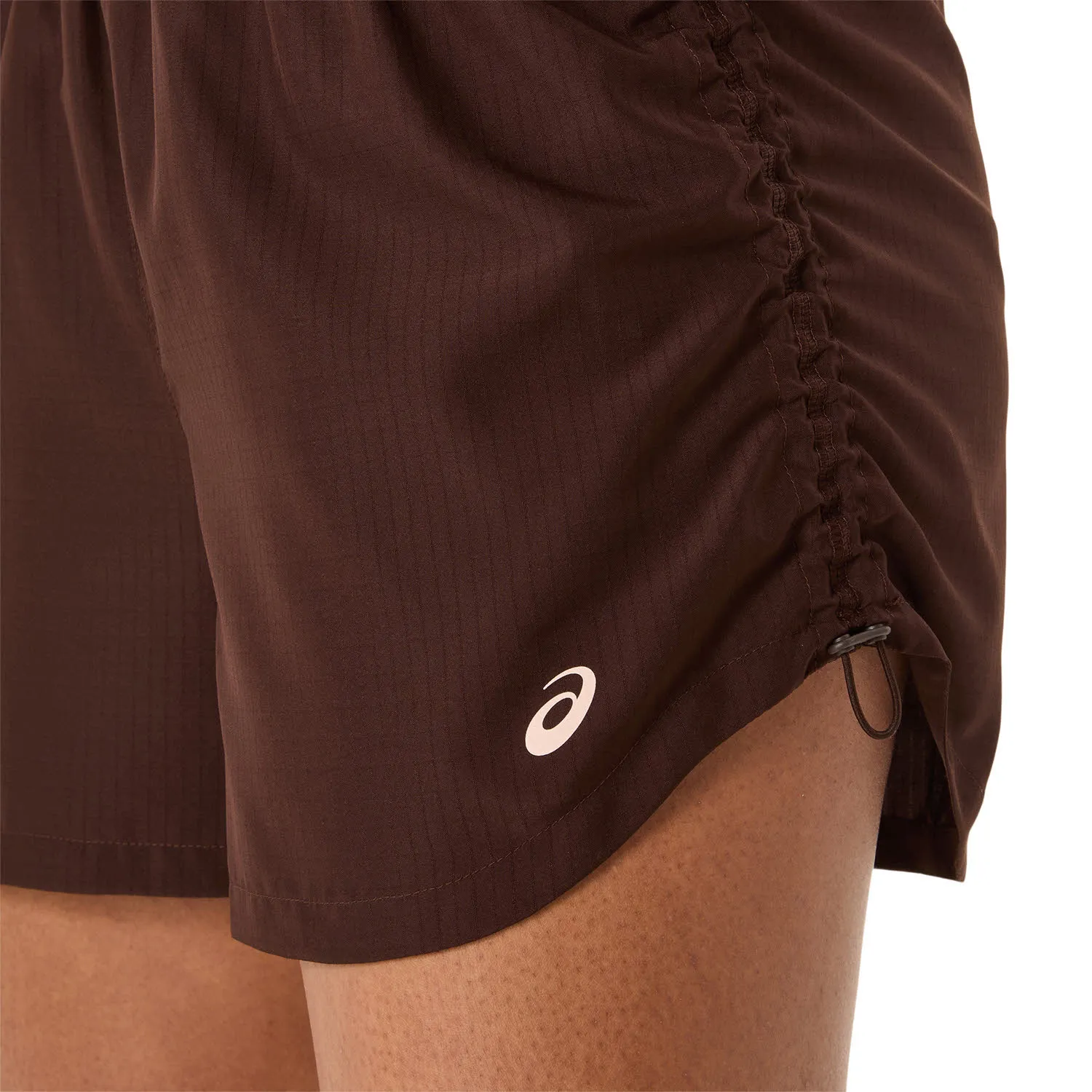 ASICS NAGINO RUN ADJUSTABLE 4IN SHORT Laufshort Damen dunkelbraun