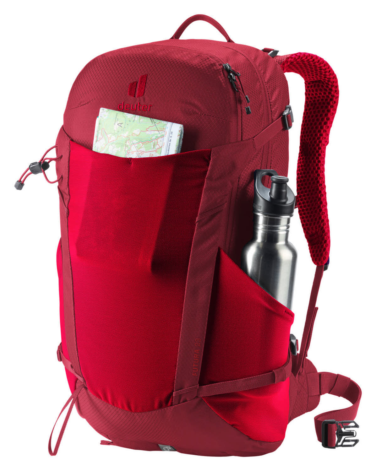 Deuter Futura 23 Erwachsenen Wanderrucksack Trekkingrucksack rot