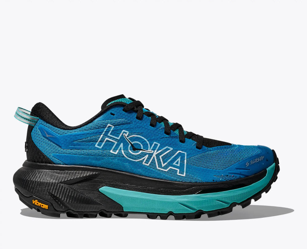 Hoka Mafate 5 Trailrunningschuh Damen blau