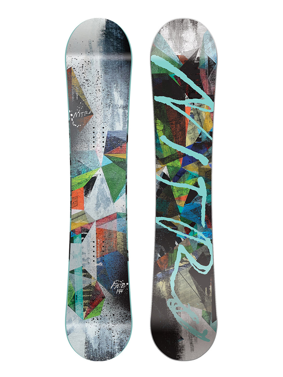 Nitro Fate Zero 16 Design Snowboard Damen All Mountain Wintersport NEU