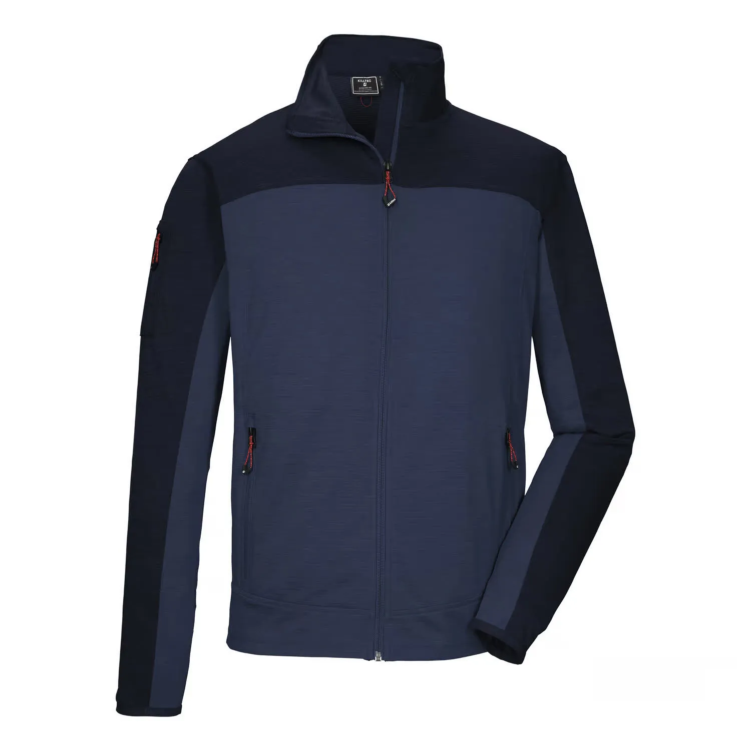 Killtec KOS 42 MN FLX JCKT Herren Fleecejacke Outdoorjacke dunkelblau