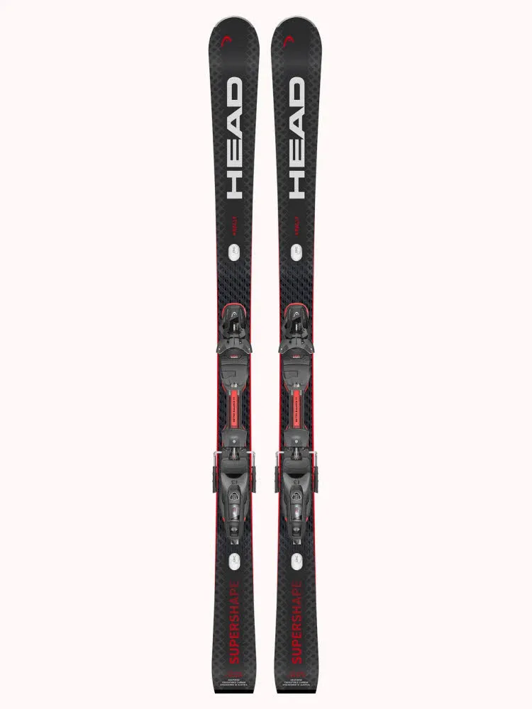 Head Supershape e-Rally + PRD 12 GW Sportcarver Ski Fortgeschrittene 25/26 schwarz