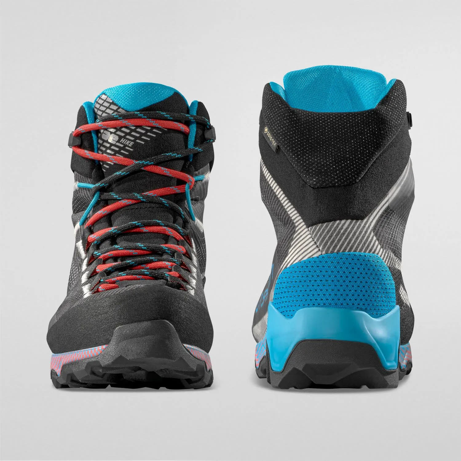 La Sportiva Aequilibrium Hike GTX Damen Wanderschuhe Carbon/Malibu Blue