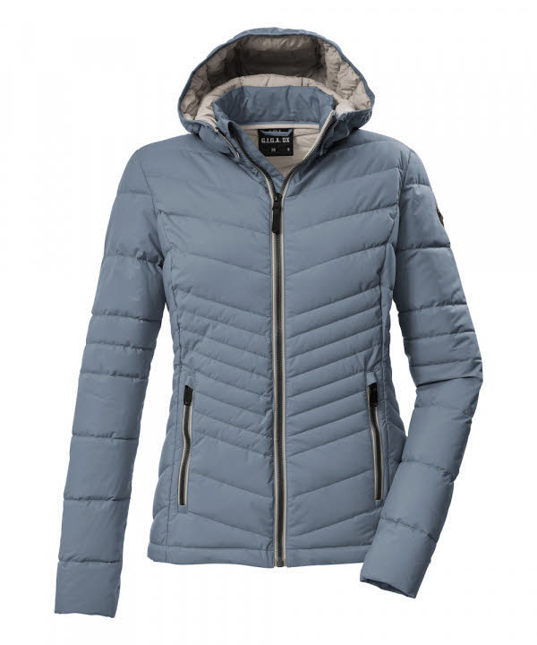 KILLTEC Steppjacke mit abziehbarer Kapuze Damen foggy ocean
