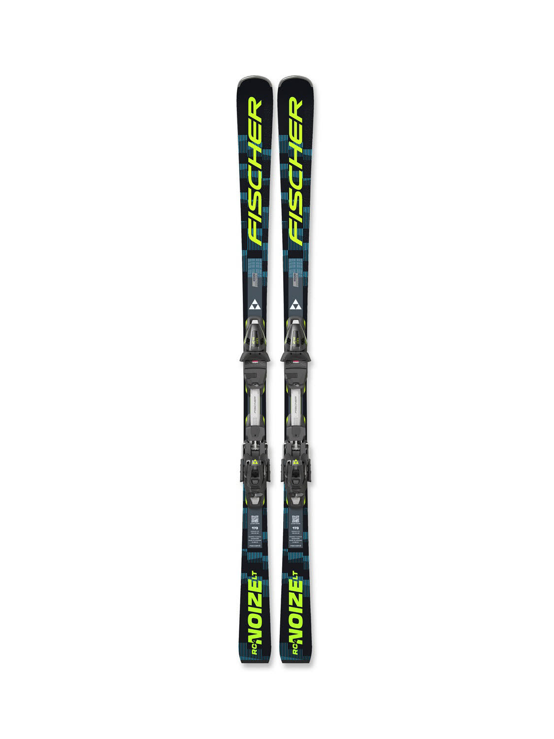 Fischer NOIZE LT SUPERFLEX + RC4 Z12 GW Riesenslalom Ski Experten 25/26 blau/gelb