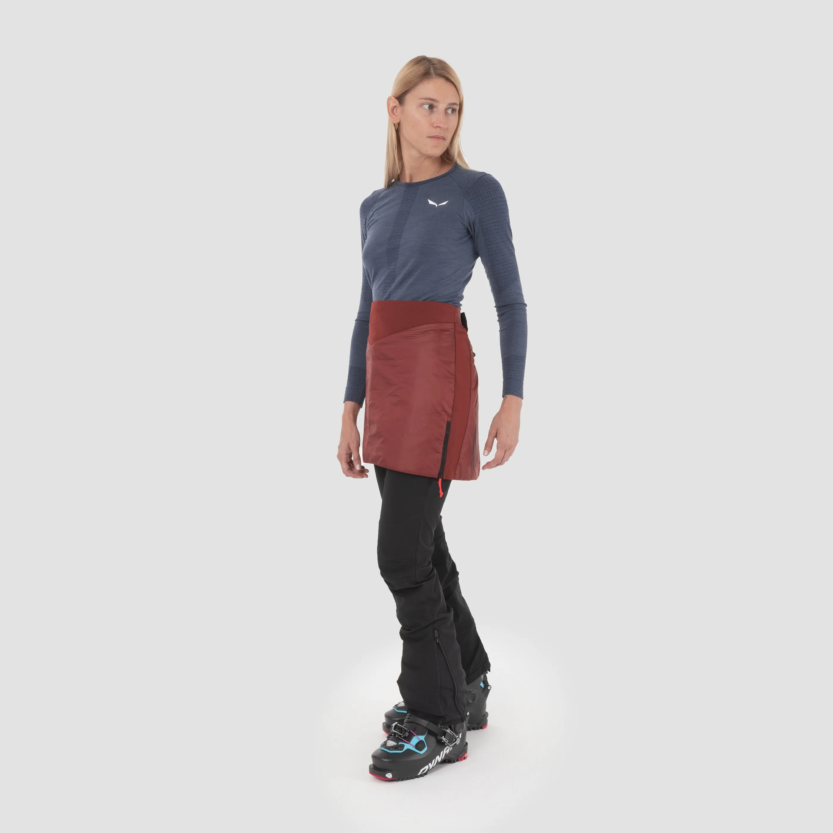 Salewa Sella Tirolwool Damen Rock Outdoorrock Isolationsrock lila
