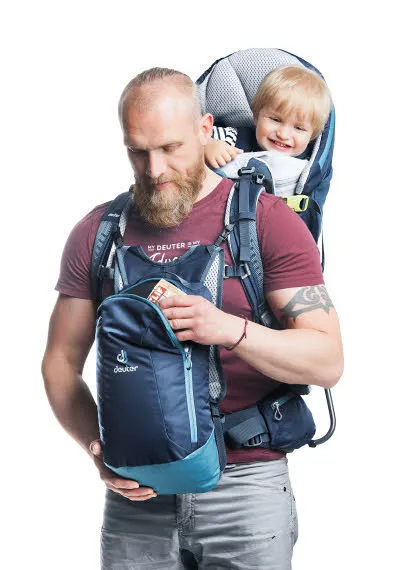 Deuter Kid Comfort Pro Unisex Kraxe Wandern Trekking midnight