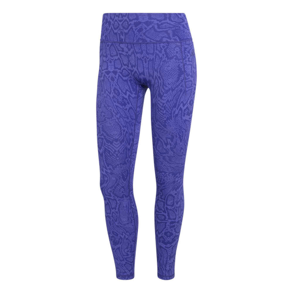 adidas OPTIME PRIMELIFT SNAKE Damen Leggins 7/8 purpur/Schlangen-print