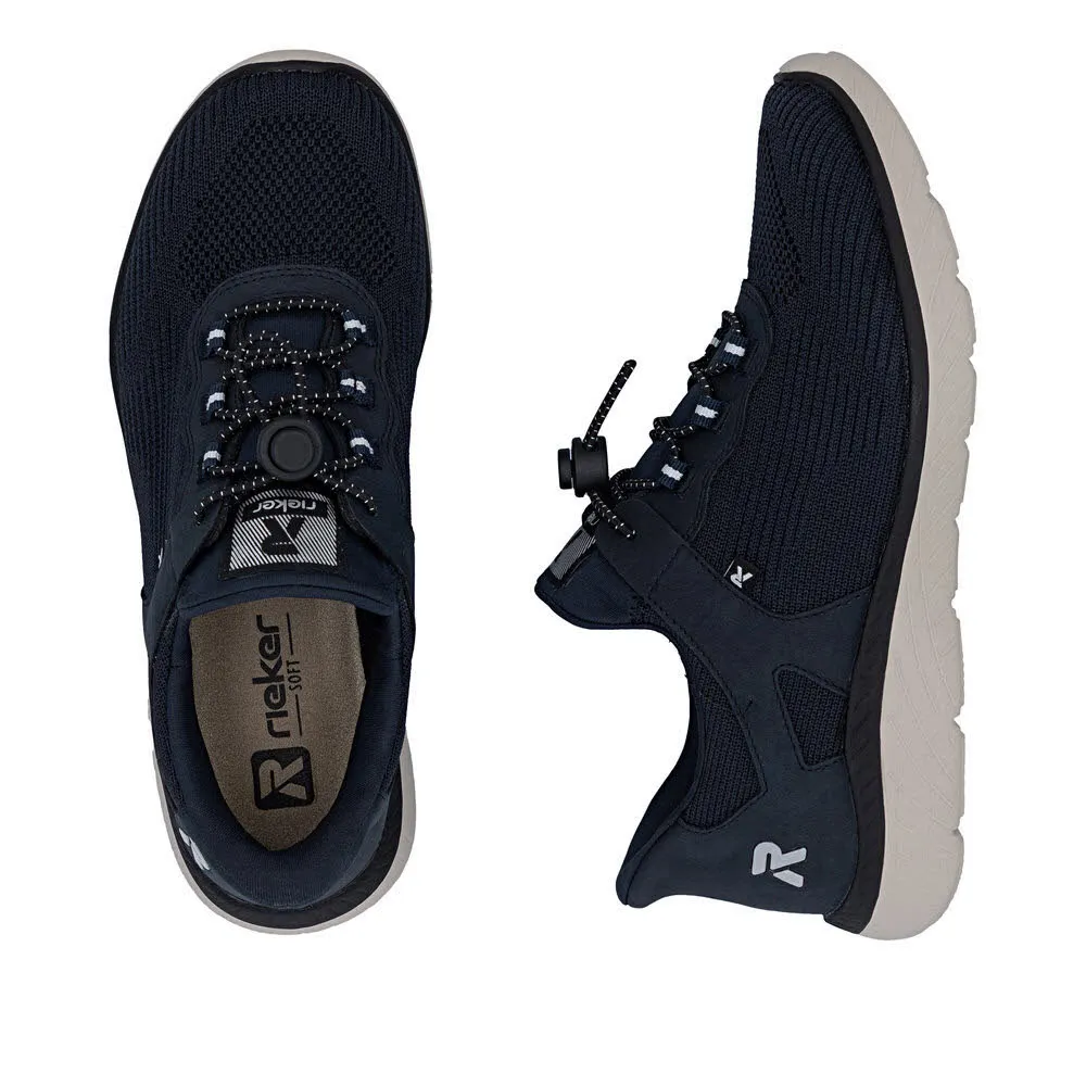 Rieker Damen Halbschuh blau