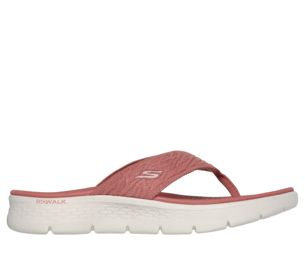 Skechers GO WALK FLEX SANDAL - SPLENDOR Damen Flip-Flops Sandalen pink