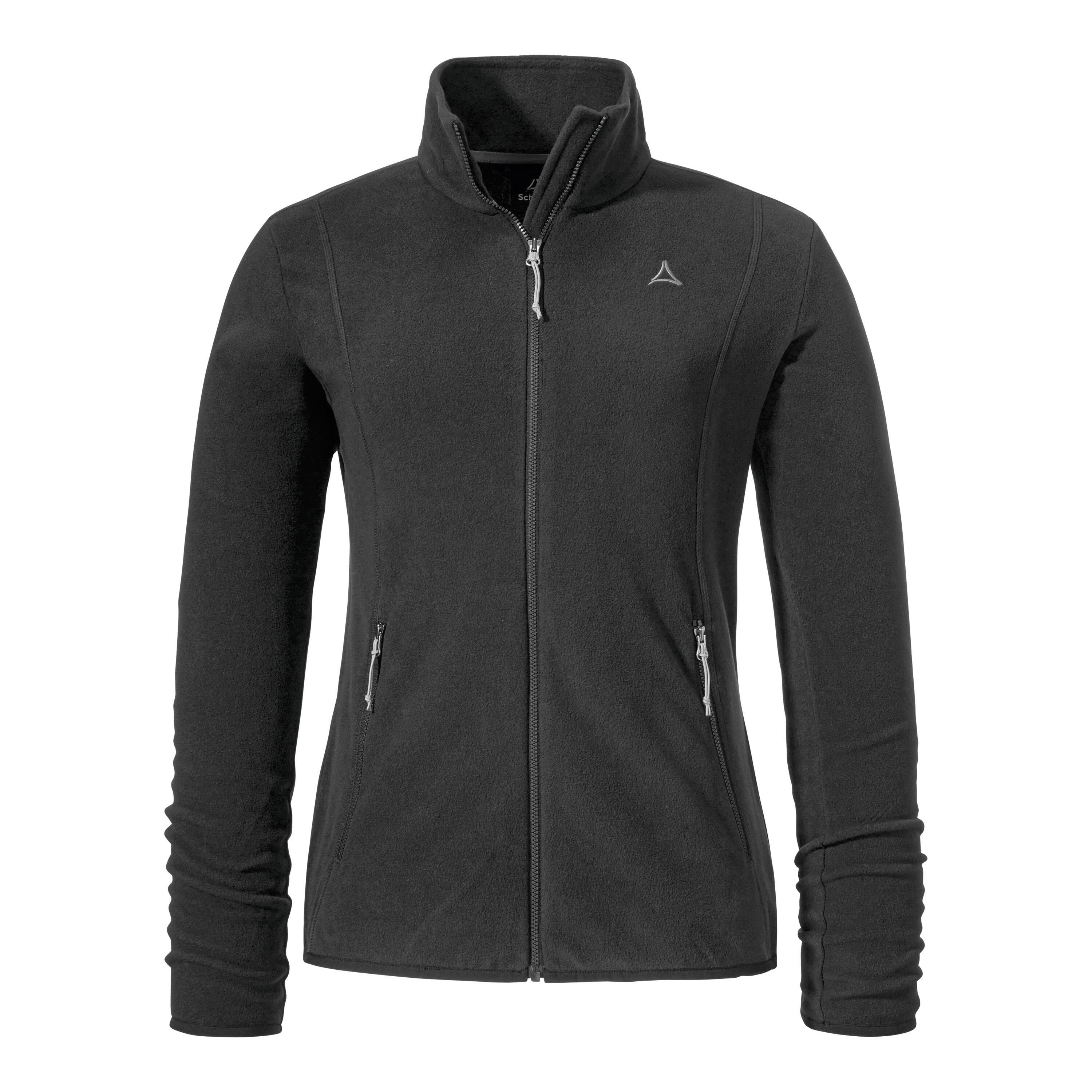 Schöffel Ash Damen Fleecejacke Wanderjacke schwarz