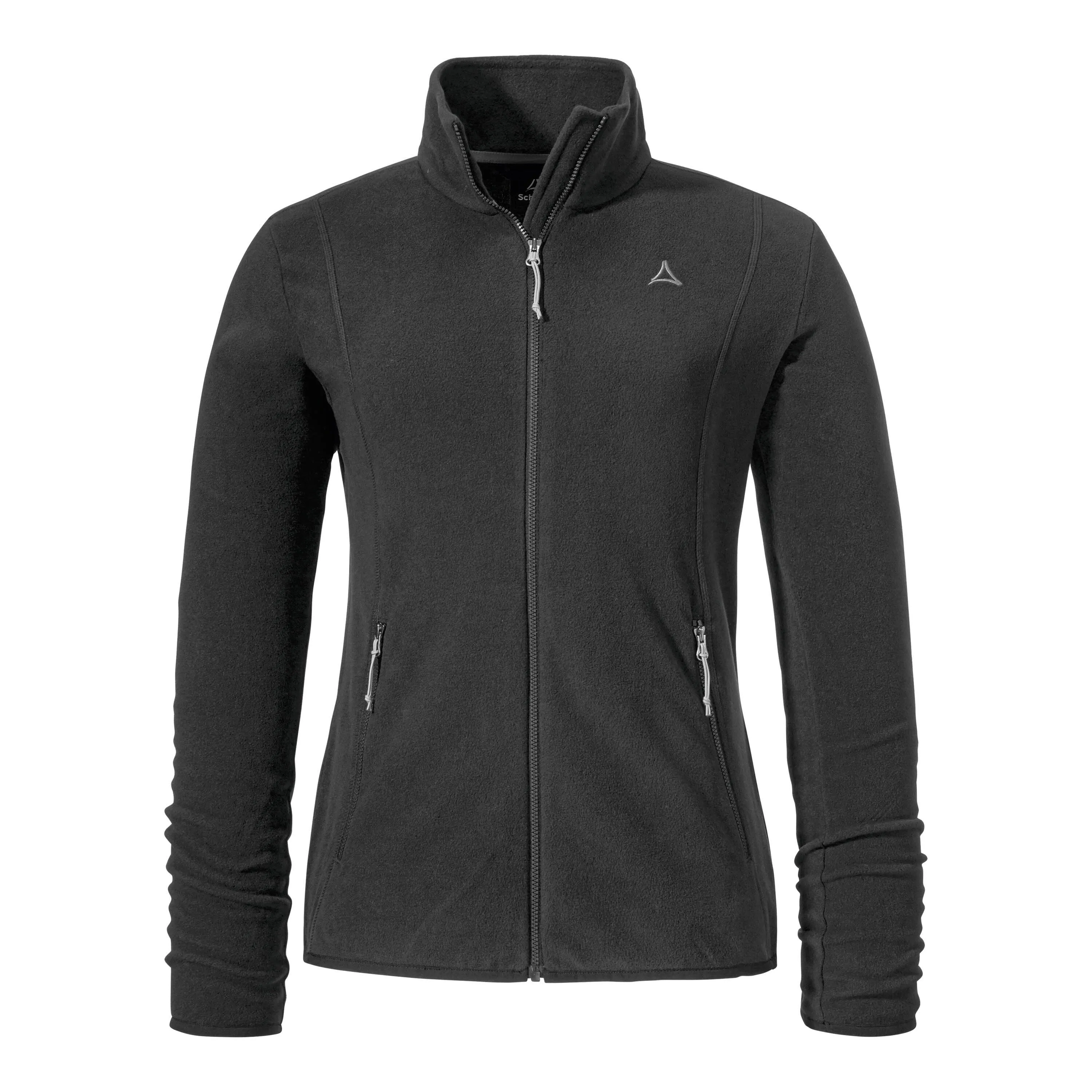 Schöffel Ash Damen Fleecejacke Wanderjacke schwarz