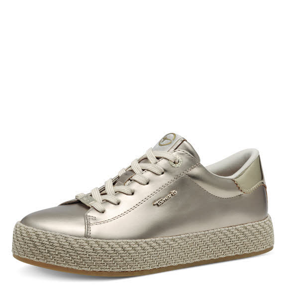 Tamaris Damen Sneaker gold