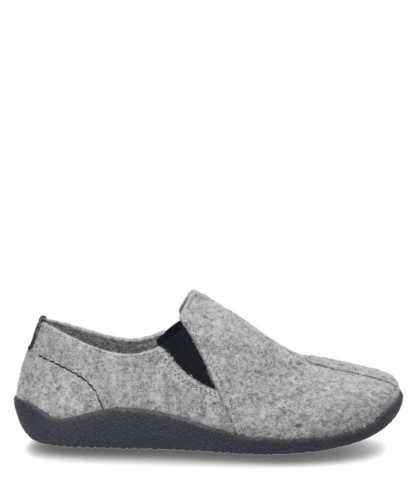 Josef Seibel Vinny 05 Damen Hausschuhe Filzschuhe hellgrau