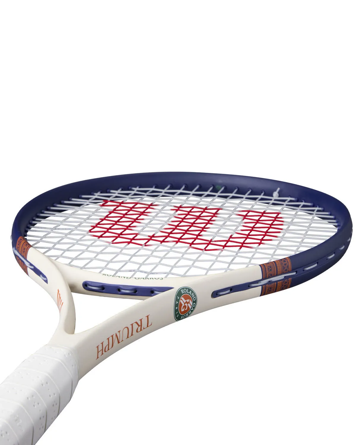 Wilson Roland-Garros 2026 Triumph Unisex Tennisschläger blau/weiß
