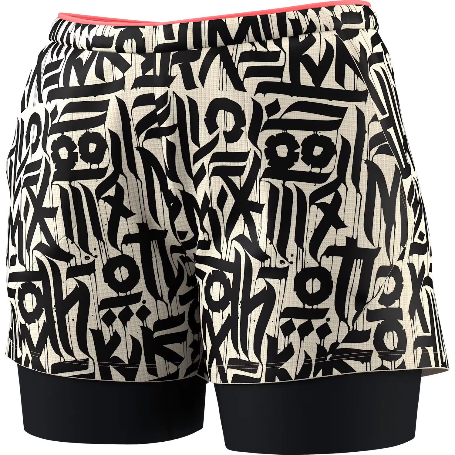 Dynafit TRAIL 2IN1 SHORT W Damen Laufshorts Runningshorts overcast