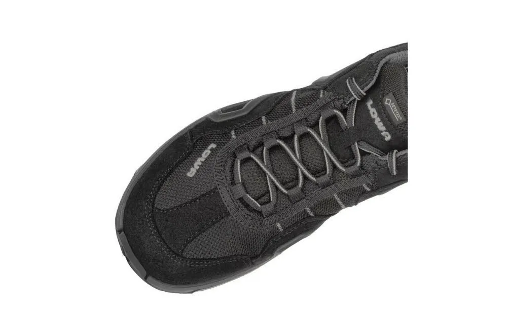 Lowa GORGON GTX Herren Wanderschuhe Trekkingschuhe Low schwarz/anthrazit