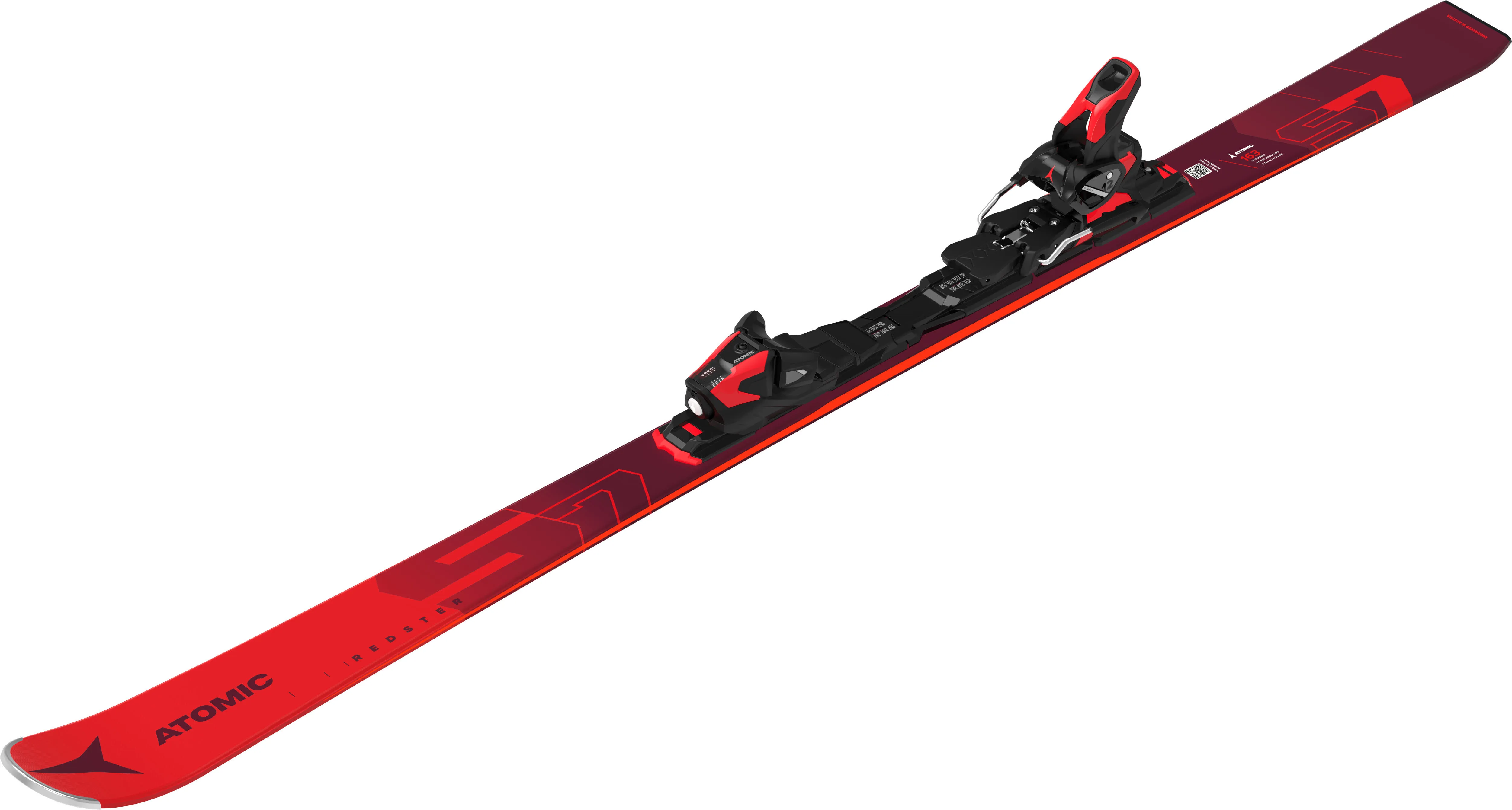 Atomic REDSTER S7 + M 12 GW Slalomcarver Ski Fortgeschrittene 23/24 rot NEU